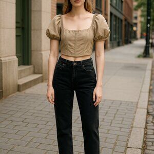 KIRIOUS Los Angeles Women's Top LARGE